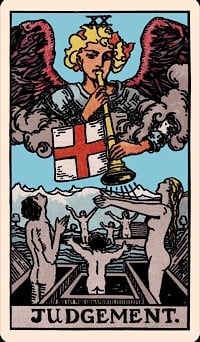 Judgment (upright) | tarot card