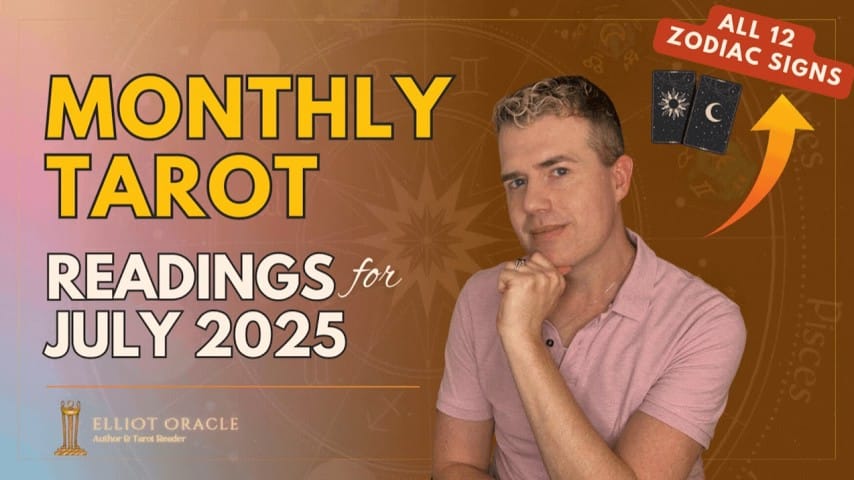 July 2025 tarotscope cover